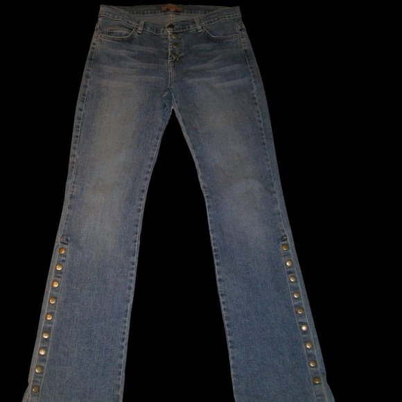 AB 2501 Arden B (Size 6 Long) Distress Spandex   Denim (Boot Leg) - Picture 2 of 12